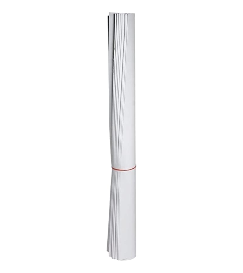White Chart Paper | Set of 10 | A1 Size | Pastel Sheet | Poster Sheets | 220 GSM Paper | Unruled Paper | Plain Paper | Art and Craft Material view 4